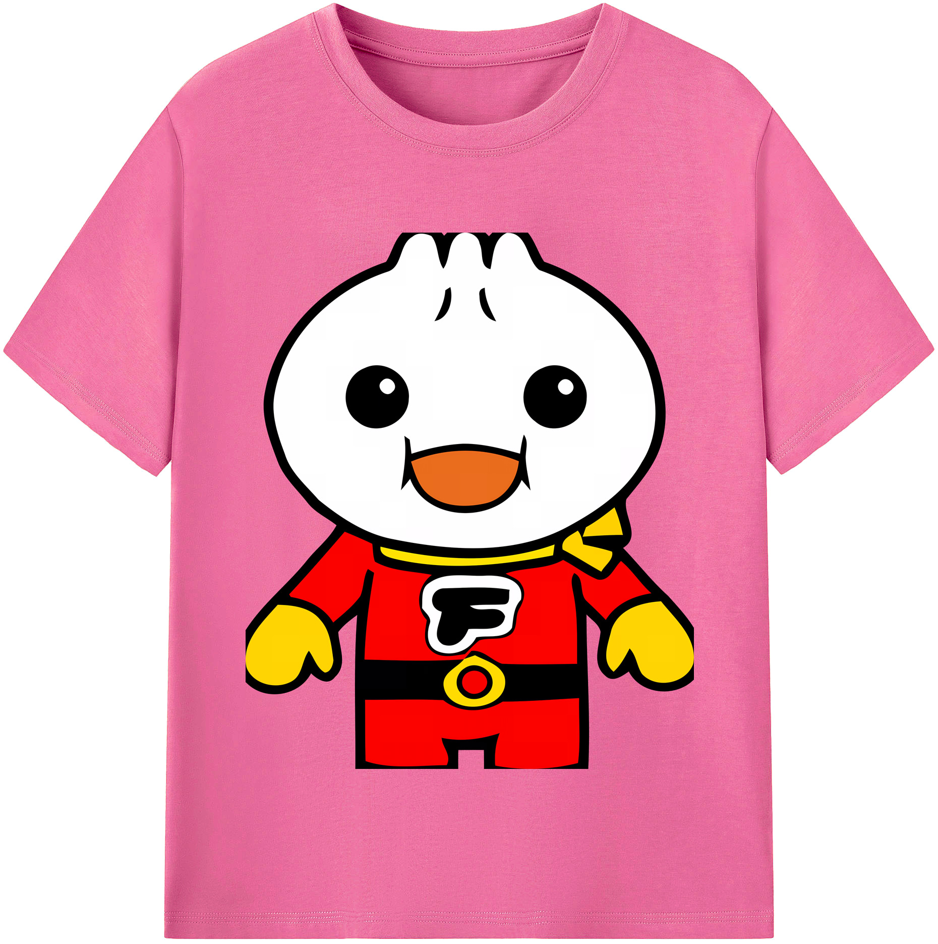 （画像用） アンパンマン Anpanman レディースカジュアルプリントTシャツ（綿100％）